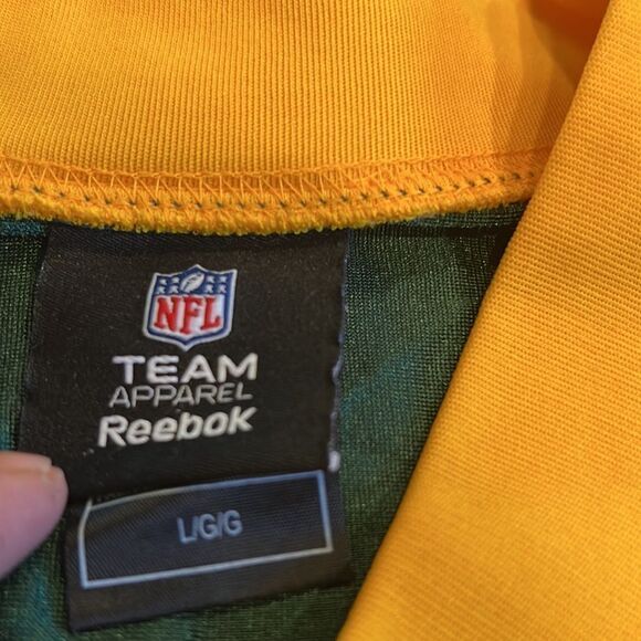 Reebok NFL Arron Rodgers Green Bay Packers Football Jersey size L in EUC - Picture 5 of 9